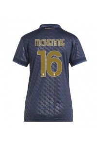 Juventus Weston McKennie #16 Voetbaltruitje 3e tenue Dames 2024-25 Korte Mouw